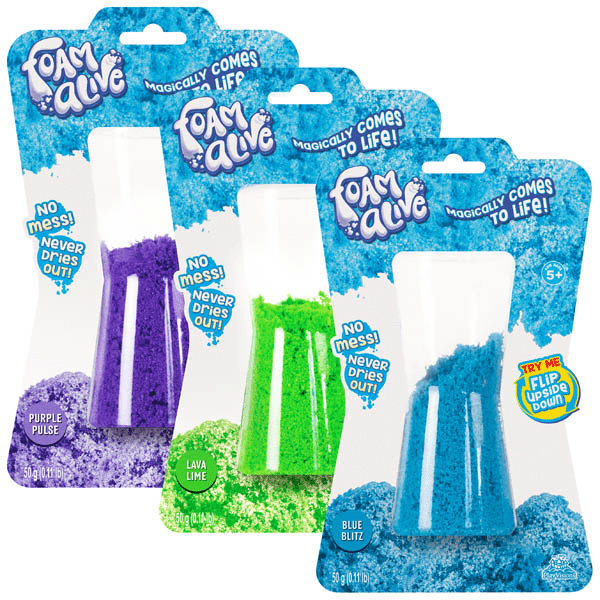 Foam Alive packaging