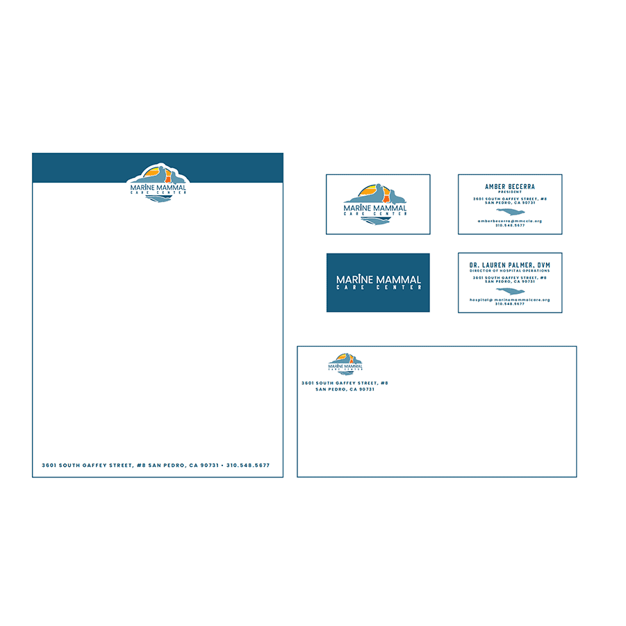 Marine Mammal Care Center letterhead