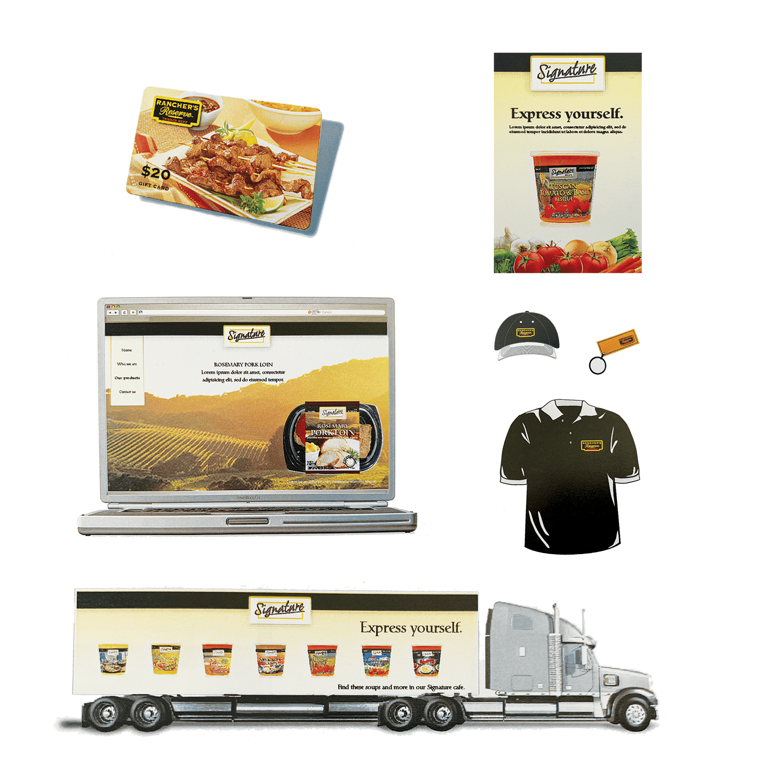 Safeway Signature and Select concepts - Anthem and Schawk