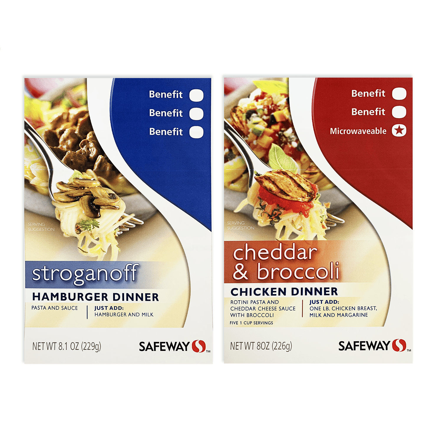 Safeway dinner packaging concepts - Anthem Schawk