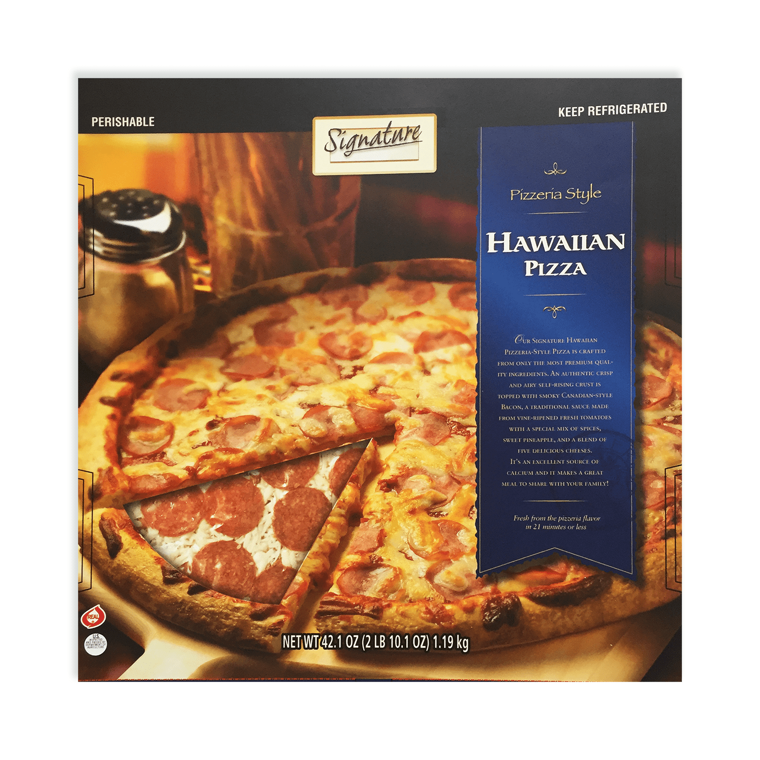 Safeway signature pizza hawaiian - Anthem Schawk