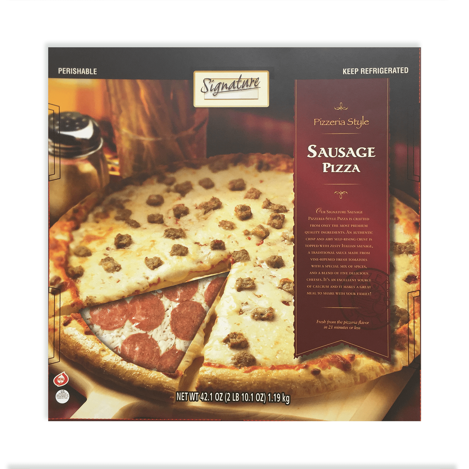 Safeway signature pizza sausage - Anthem Schawk