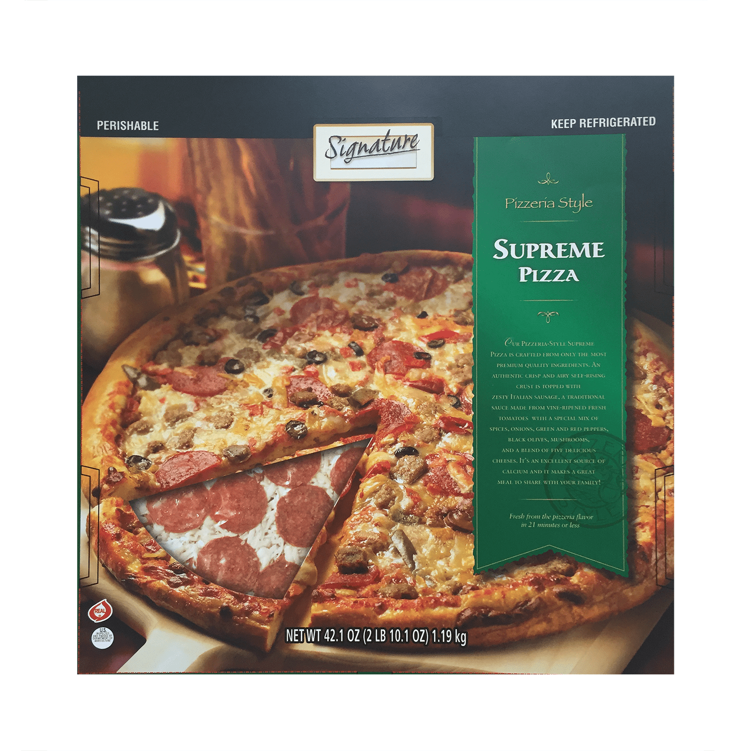 Safeway signature pizza supreme - Anthem Schawk