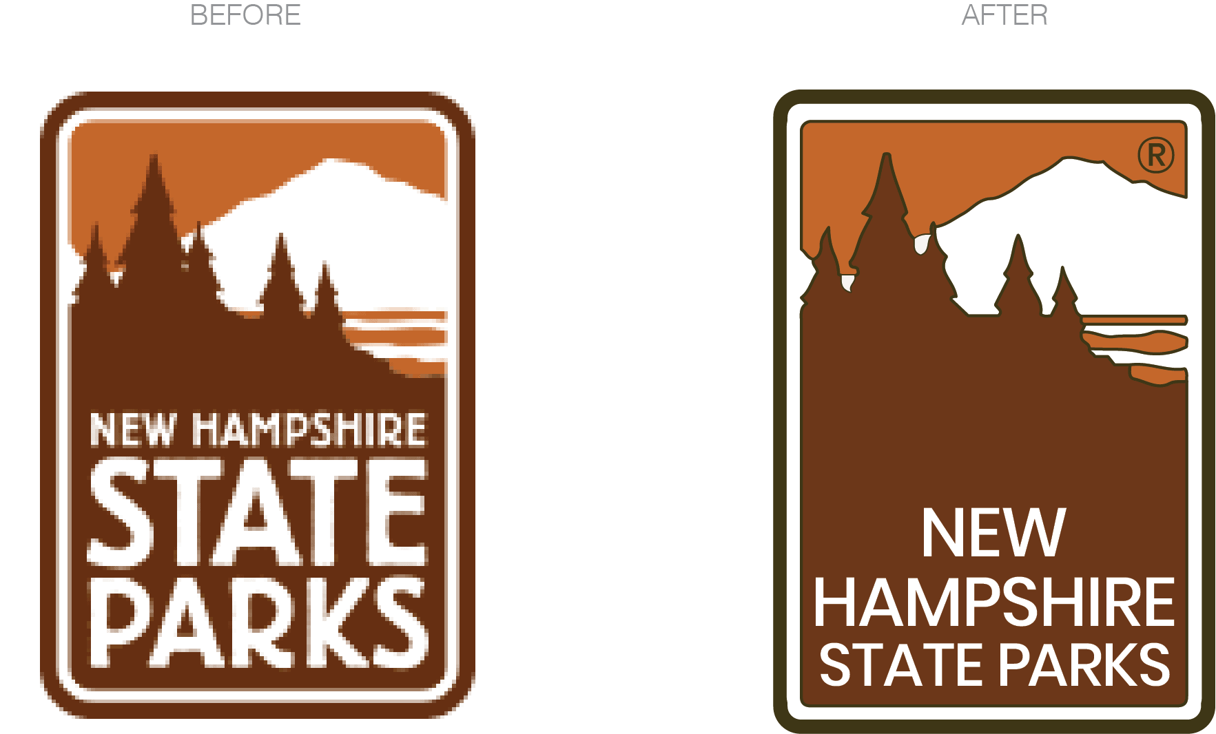 new hampshire state park icon