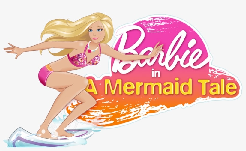 barbie mermaid tale packaging logo