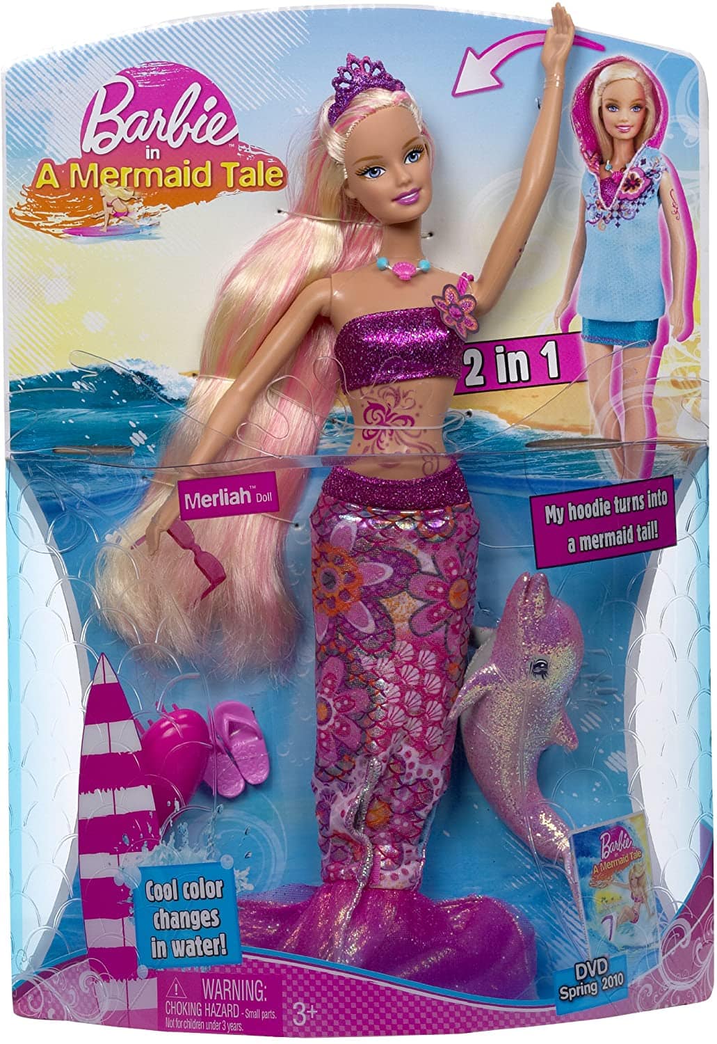 barbie mermaid tale packaging
