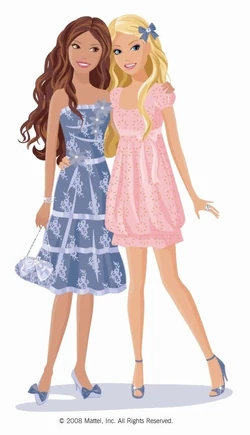 older barbie illustration